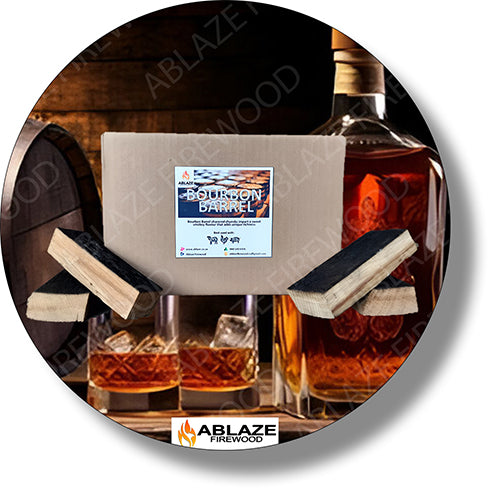 Bourbon Barrel Smoking Wood Chunks | Sold Per Box