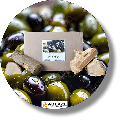 Olive Smoking Wood Chunks | Sold Per Box