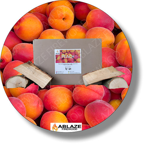 Peach Smoking Wood Chunks | Sold Per Box