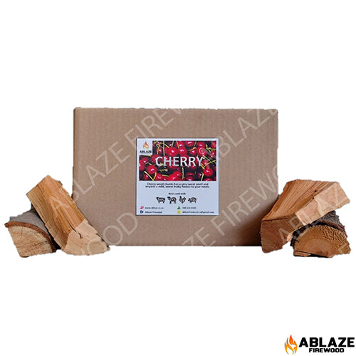 Cherry Smoking Wood Chunks | Sold Per Box