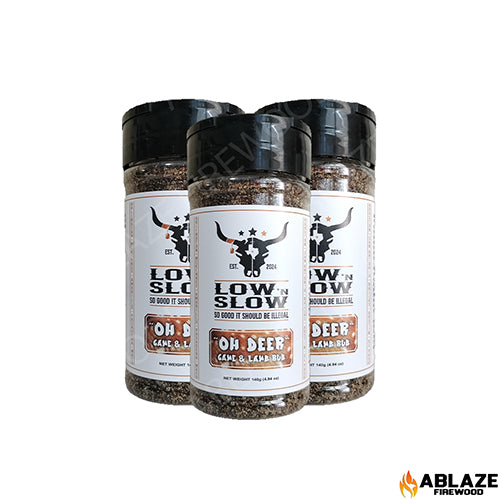 Low 'n Slow - "Oh Deer" Game & Lamb Rub | 140g