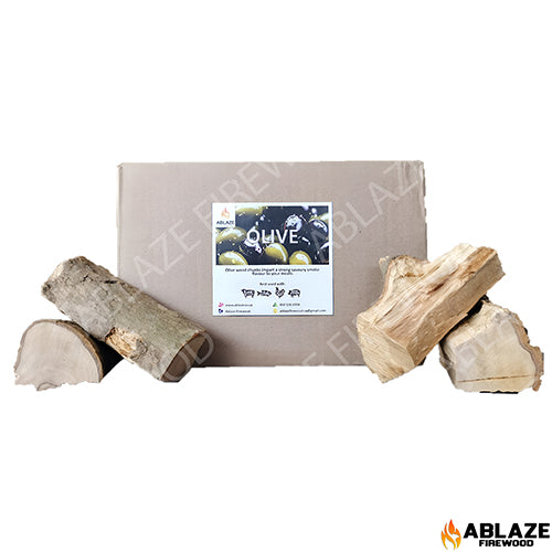 Olive Smoking Wood Chunks | Sold Per Box