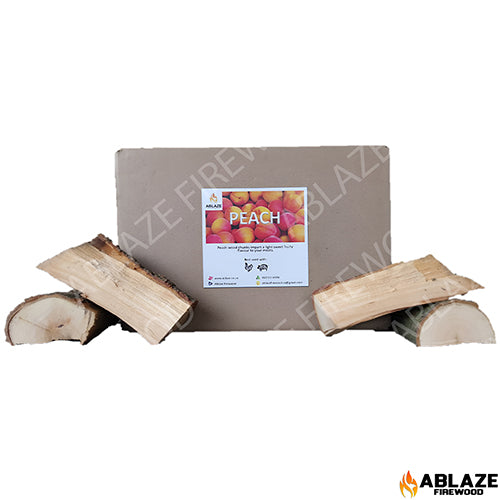 Peach Smoking Wood Chunks | Sold Per Box