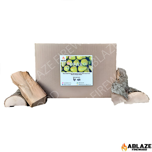 Pear Smoking Wood Chunks | Sold Per Box