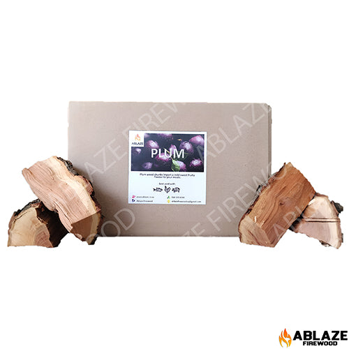 Plum Smoking Wood Chunks | Sold Per Box