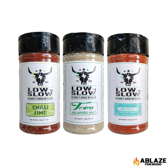 Trio del Fuego | Jalapeño, Mexicana & Chilli Lime Seasonings