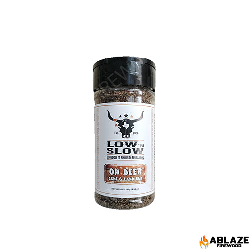 Low 'n Slow - "Oh Deer" Game & Lamb Rub | 140g